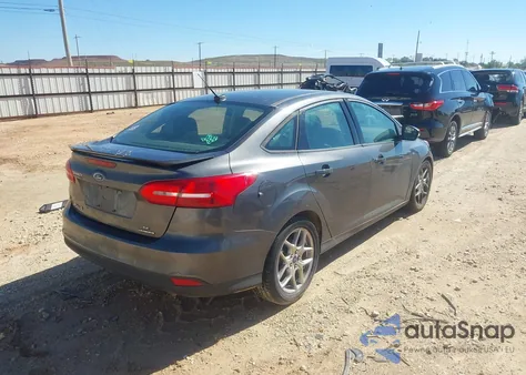 2015 Ford Focus Se из США, поврежденный, VIN 1FADP3F26FL220750